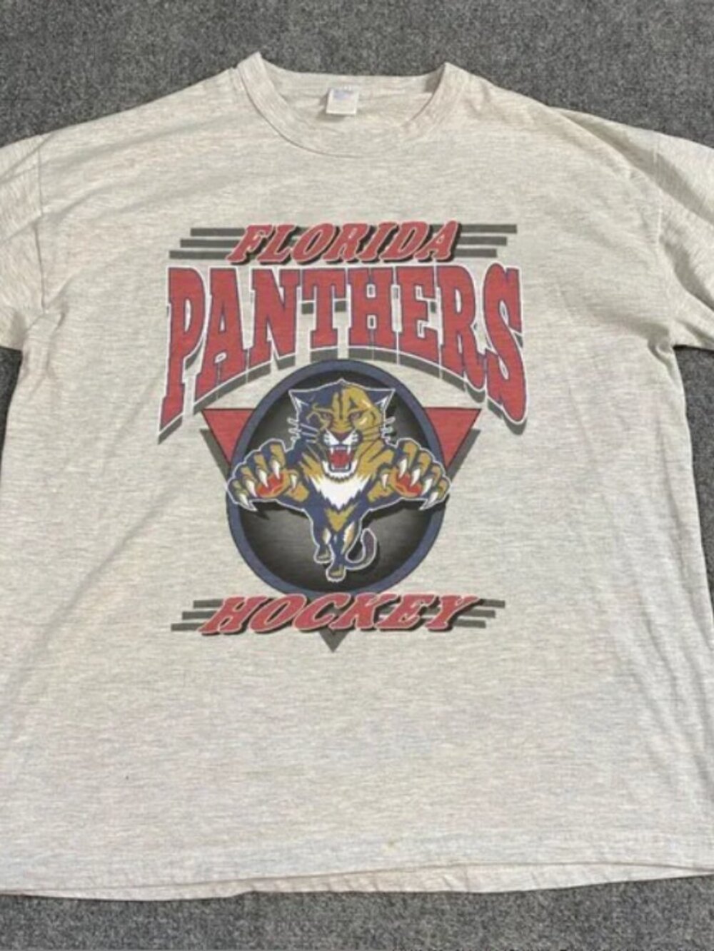 Vintage 90s Florida Panther Hockey Shirt Retro NHL Florida Panther Shirt tee